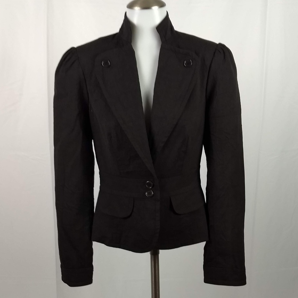 Trina Turk Size 4 Brown Blazer Coat Jacket NWOT - Picture 1 of 8